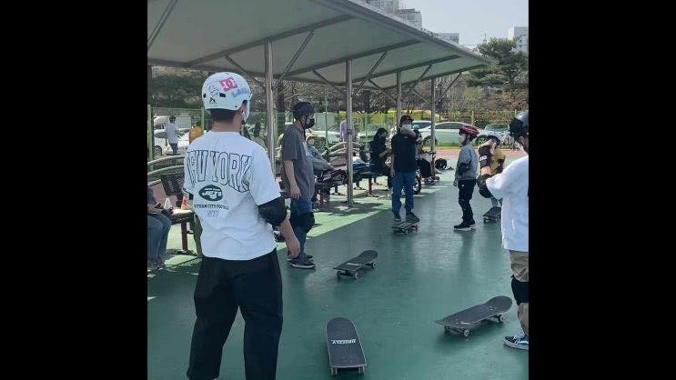 [미니보드스쿨]수원 스케이트보드 강습 - 만석공원 스케이트파크