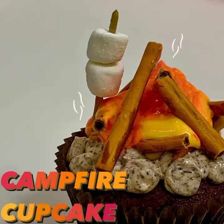 [스튜디오보글 ; 메뉴 안내] 모닥불 컵케이크 | Campfire...